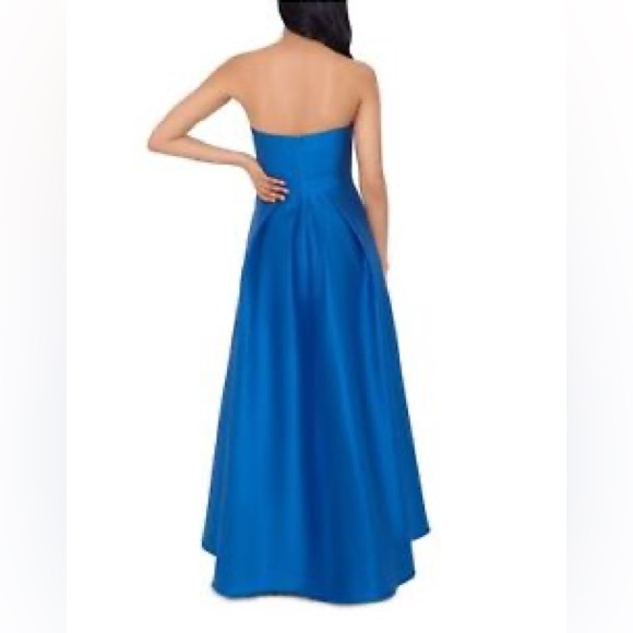 BETSY & ADAM Womens "Aletta" Long Strapless Ball Gown sz 8 - Picture 2 of 2